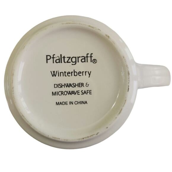 PFALTZGRAFF Cheer & Joy Winterberry holiday mugs - Picture 4 of 5